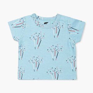 Short Sleeve Crewneck Tee - Sparkler Surprise